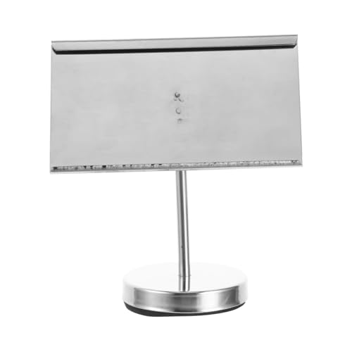 MAGICLULU Hotel Table Number Stand Card Holder for Wedding/party Stainless Steel Memos Clip Sturdy Dining Table Cards Holder