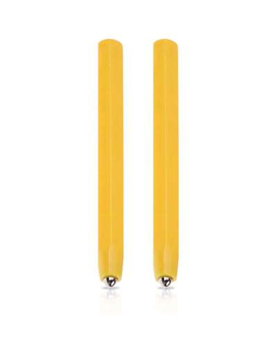 QLEUIFT 2 pcs Magnetische Zeichentafel,Magnettafel Magnetstift, Ersatzstift Magnetischer Zeichenstift Magnet Ersatz Stifte Für Magnetisches Zeichenbrett A Bis Z Und Nummern 0 Bis 9