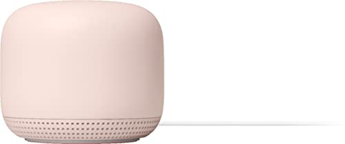 Image of Google Nest WiFi - AC2200 (2nd Generation) Router and Add On Access Point Mesh Wi-Fi System (2-Pack, Sand)