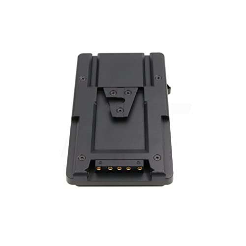 Adaptador de placa de montaje de batería Gold Mount a V-Mount D-tap 2