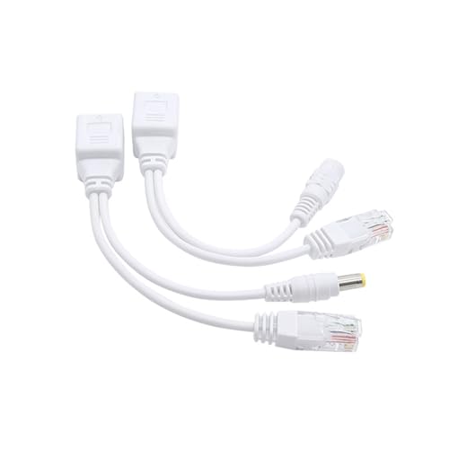 Adaptador de red Power Over Ethernet inyectores pasivos y divisor para cámara y dispositivos WAP miniatura 1