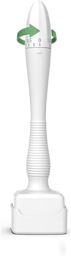 Derma Stamp - 140 Titanium Adjustable Pins Professional Microneedle Dermapen for Hair, Beard Growth, Face, Body - Best Derma Roller Alternative