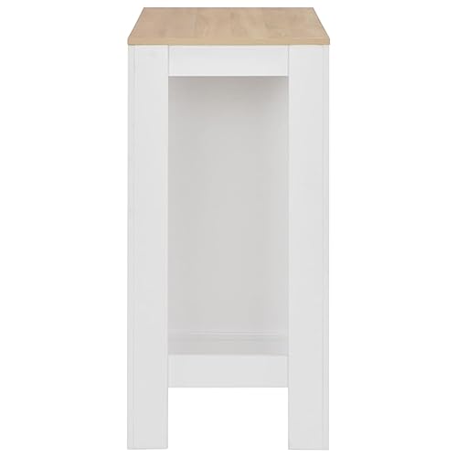 Table debout stable cuisine avec étagère pour optimiser l'espace - 6