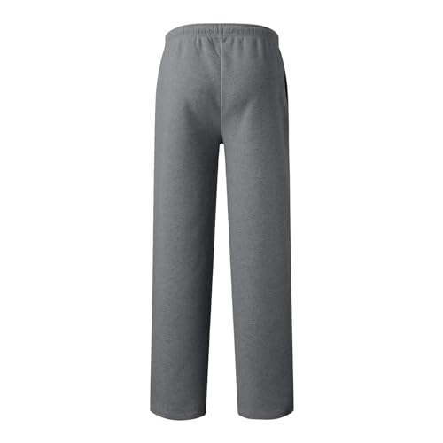 Pantalon de jogging doublé polaire contre le froid jambe large