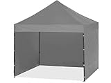 Faltzelt Profi 3 x 3 grau
