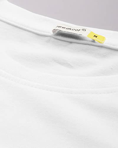 Bewakoof Men's Printed 100% Cotton T-Shirt - Regular Fit, Round Neck, Half Sleeves