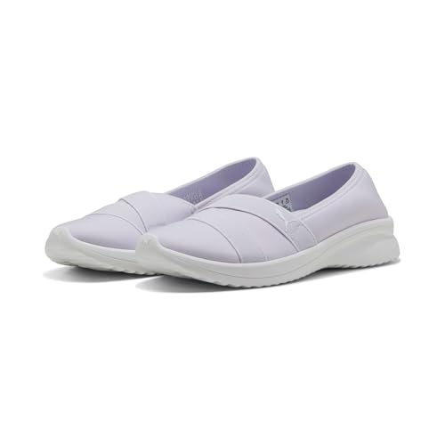PUMA Puma Women's Adelina 2 Sneaker, Lilac Frost-Puma White, 10.5