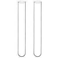 Labasics Borosilikatglas-Reagenzgläser, 30 ml Klare Rundbodenröhrchen, Durchmesser 20 Mm, Länge 150 mm für Labor-mischungen Und Wissenschaftliche Experimente, 40er-Pack