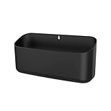 Groß Genug - 24 x 7 cm. Hintere Höhe: 10,8 cm. Vordere Höhe: 7,5 cm. Der Magnethalter mit großer Kapazität hilft beim Sammeln und Aufbewahren von Bürobedarf, Schreibwaren, Elektronik, Küchenbedarf, Flusen oder Waschraumabfällen.