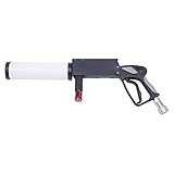 TFCFL Co2 Jet Fog Machine Handheld CO2 Fog Gun LED RGB Mixed CO2 Spray Cannon DJ Effects Smoke Machine for Concert Party Bar Club