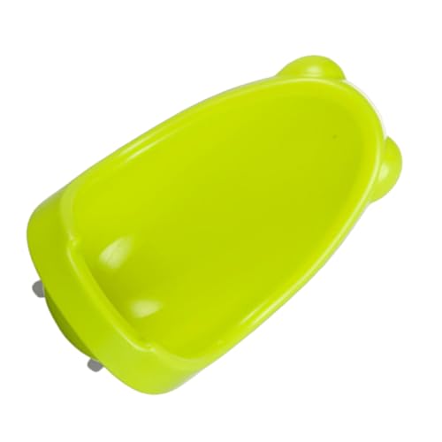 WEKADRIN 男童坐便器 浅緑色 立ちおまる トイレトレーニング用 男の子用 可愛いデザイン おしっこ練習用 小型省スペース