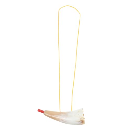 KICHOUSE Juguete Trompeta de Cuerno Natural Sonido y Uniforme Bocina Divertida para Fiestas Instrumento Portátil para Principiantes y Amantes de Música al Aire