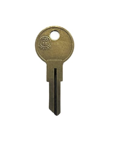 JMA CHI-12DE Key Blank, Chicago CG16 (50-Pack)