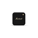 Marshall ワイヤレスポータブル防水スピーカー Willen ブラック&ブラス 連続再生15時間/IP67防水仕様/超小型/急速充電 【国内正規品】