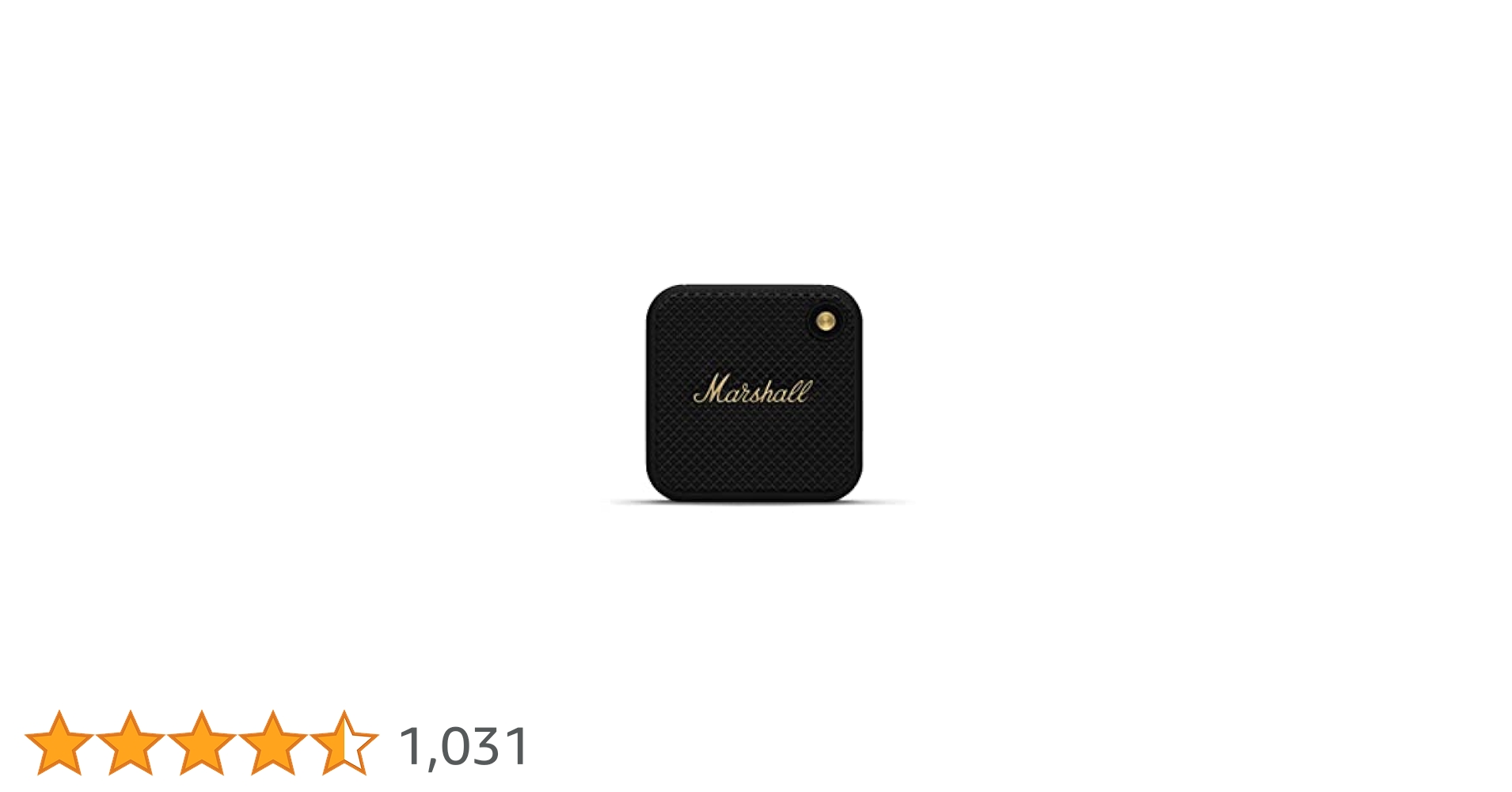 Marshall Willen ワイヤレススピーカー 黒 USBケーブル付、中古 Marshall 【中古】Willen Black and Brass【名古屋】 – e☆イヤホン