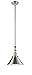 Innovations 206-PN-M10-PN-LED 1 Light Vintage Dimmable LED Mini Pendant, Polished Nickel