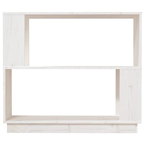 Estantería de madera maciza robusta y moderna 80 cm de ancho 7