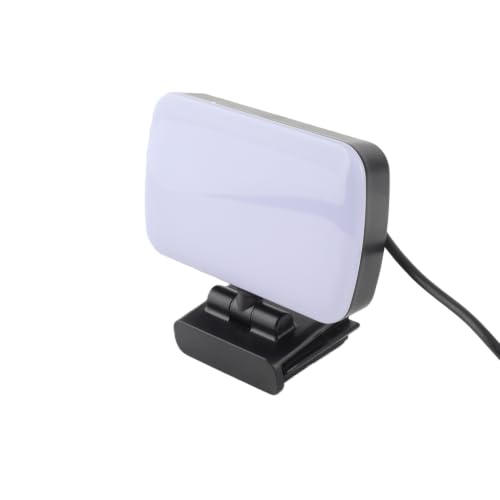 Luces de relleno LED con clip ajustable de 10 niveles de brillo para pantallas 2