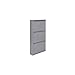 SimonRack Zapatero, Acero, Gris, 1030 x 500 x 135 mm