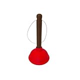 Toilet Plunger Christmas Ornament - Funny Christmas Decorative Holiday Ornament - Made in The USA