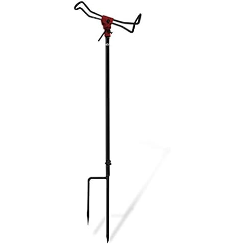 Magic Trout Rutenhalter, verstellbar rot/schwarz 1Stück Cover