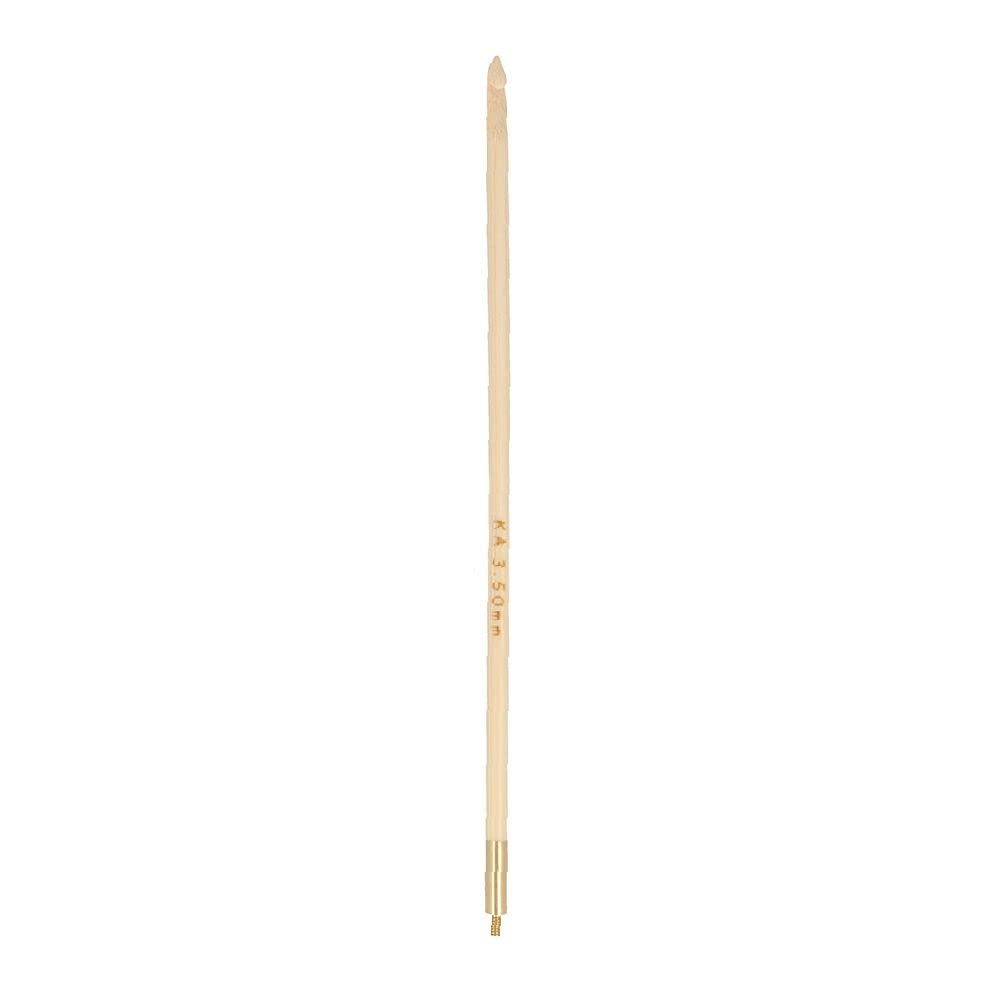 Seeknit - Seeknit Shirotake (14cm, 3.50mm) Interchangeable Crochet Hook Tip - 1 Unit, Beige - Image 3
