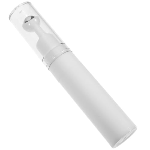 Veemoon Contenedor de Crema para Ojos de 15 Ml Aplicador Masajeador de Bola, Botella Rellenable para Sérum Facial, Adecuado para Uso en Piel Sensible y Viajes