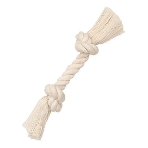 Mammoth Pet Products Dog,Flossy Chews 100-Percent Cotton White Rope Bone, Large, 14-Inch (10006V) Cover
