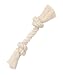 Flossy Chews 100-Percent Cotton White Rope Bone, Large, 14-Inch