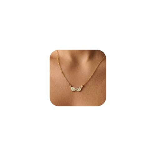 Image of Gold Silver Necklace for Women, Dainty Cubic Zirconia Pendant