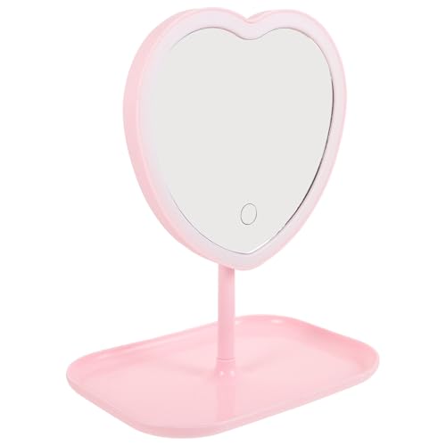 Espejo de maquillaje LED recargable para un tocador moderno e impecable 2