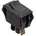 GC Electronics 35-694 Rocker Switch, SPDT, On-Off-On, 16A 125VAC / 10A 250VAC.55 x 1.125 Mounting Hole