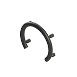 Invisia Accent Ring - Circular Grab Bar, Rust-Resistant Stainless Steel | ADA Compliant Designer Shower Safety Grab Bar, Supports up to 500 lbs. Elderly and Handicapped. Matte Black
