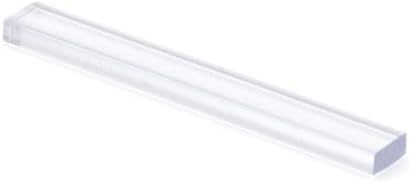 CRL Bloques de ajuste de plástico transparente de 18" x 14" x 2" - PSB125 - 100 piezas