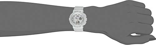 Image of Casio Resin Baby-G Analog-Digital Grey Dial & Band Women's Watch - Bga-195-8Adr (Bx077)