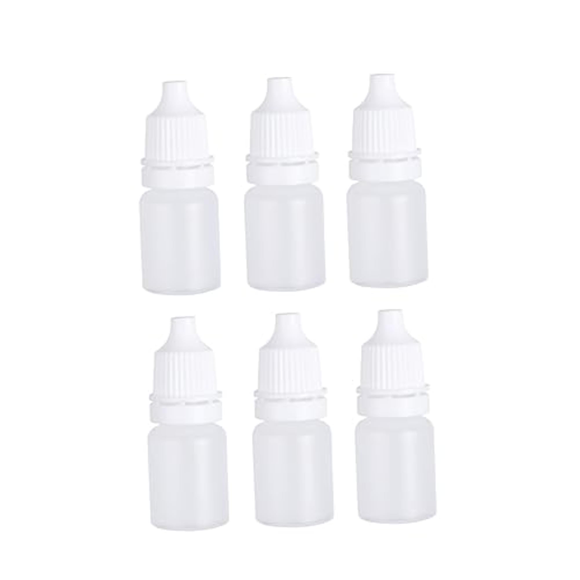 6 Pack 5ml Squeezable Dropper Bottles for Eye Drops