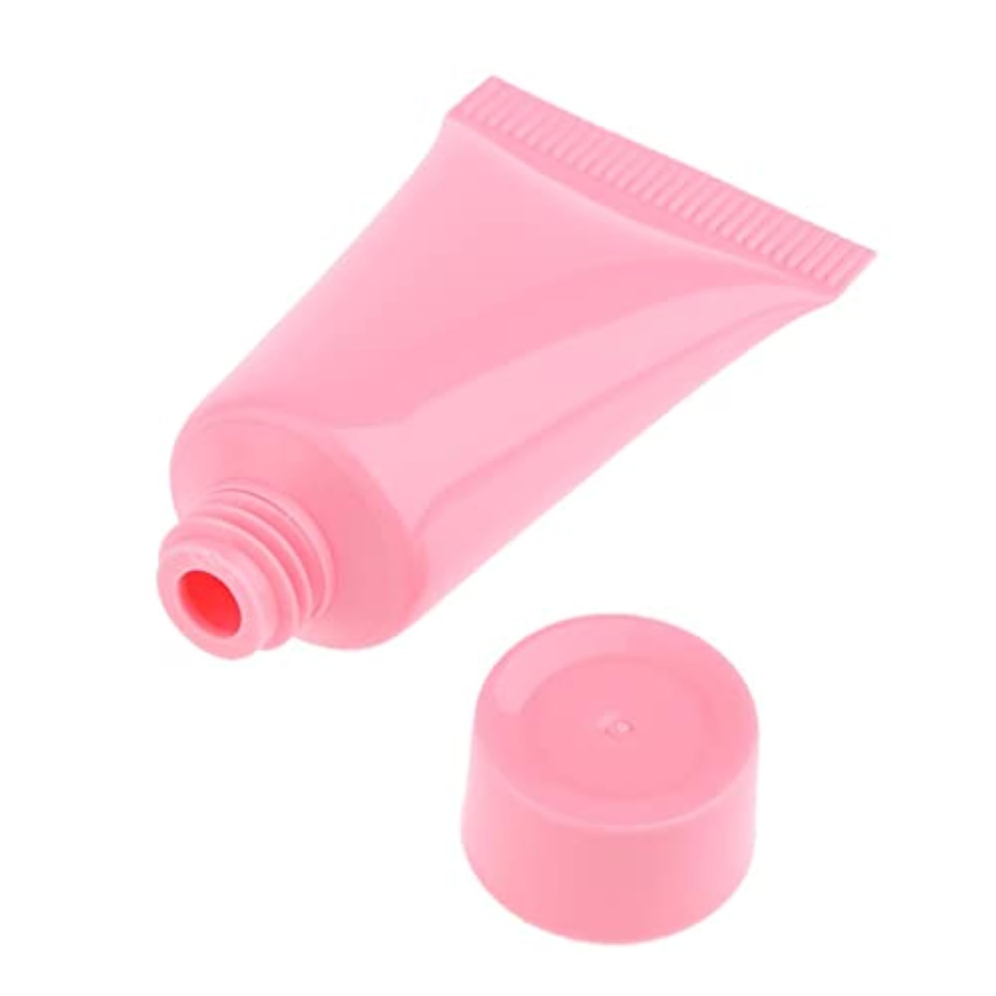 10x Pink Empty Cosmetic Tubes for Makeup Lotion Cream