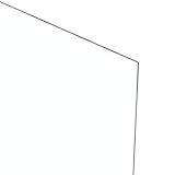 Rock Hard Plastics - 12' x 12' Clear Acrylic Sheet Lucite Plexiglass (Actual Size 11.875' x 11.875'...