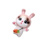 PRETYZOOM DIY Filz puppe Cartoon Katze und Hase Wollfilzen für Anfänger Nadel Filz Bastelset Erwachsene Interaktives DIY Kunsthandwerk mit Bunter Filzwolle