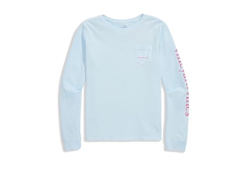 vineyard vines Girls' Long Sleeve Pocket Tee (Toddler/Little Big Kids)