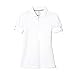 French Toast Little Girls Puff Sleeve Polo Shirt, White,  Small/6/6x