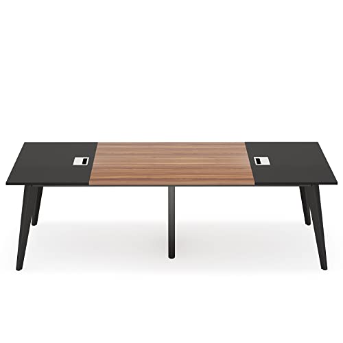 Tribesigns 8Ft Conference Table, 94.5L X 47.2W Inch Large Modern Meeting Table, Seminar Training Table With Grommet Holes For Office Conference Room #TOP7