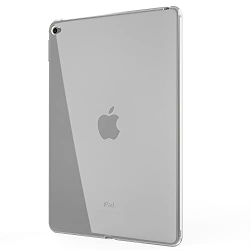 Puxicu Clear Case for iPad Air 2 (2st Generation 2014 Old Model), Slim Design Flexible Soft TPU Protective Cover for iPad Air 2 9.7 Inch (Model A1566/A1567) Tablet, Transparent