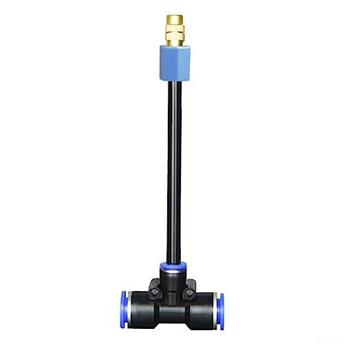 ZYNCUE 4 boquillas de riego, aspersores universales ajustables de boquilla de atomización, rociador de riego por goteo, equipo de eliminación de polvo de refrigeración para jardín, césped, invernadero