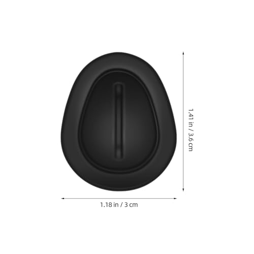 15 inserts de silicona para portavasos de auto negro miniatura 2