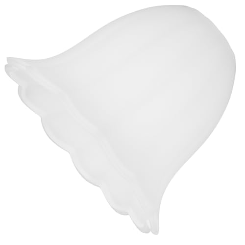 Abat-jour suspendu en verre dépoli fleur Gatuida pour lampe d'intérieur