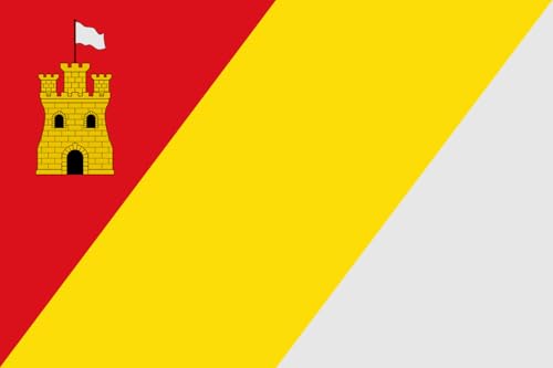 Drapeau Algimia de Almonacid grand format pour mât extérieur et intérieur - 2