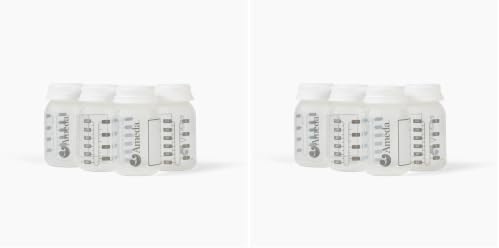 Ameda Breast Milk Storage Bottles (Pack of 2)