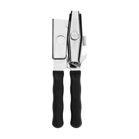 Swing-A-Way Ergo Can Opener with Silicone Handles, Black Cover