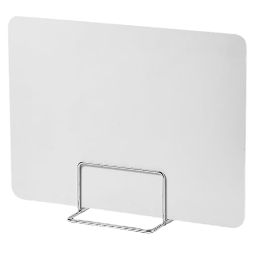 Cloison de bureau en PVC lot de 2 séparateurs de table avec support
